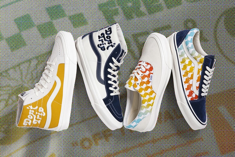 free and easy vault by vans sk8 hi old skool era navy white tan yellow orange don't trip official release date info photos price store list buying guide