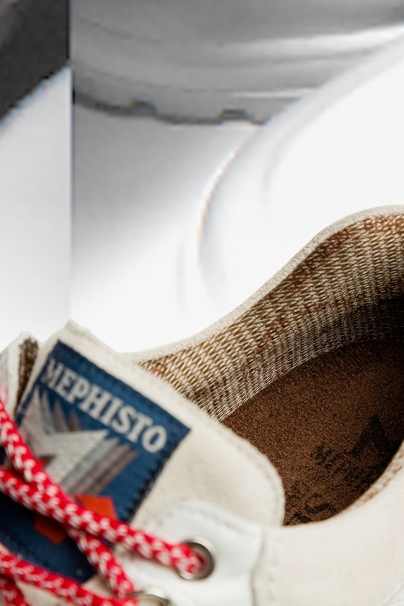 FUTUR x Mephisto F Barracuda GORE-TEX Sneaker Collaboration First Look Release Information French Traditional Footwear Drop Date White Leather Cream Suede