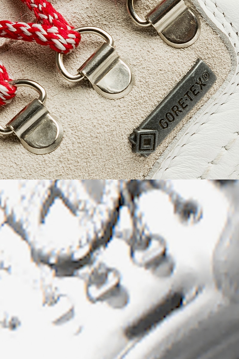 FUTUR x Mephisto F Barracuda GORE-TEX Sneaker Collaboration First Look Release Information French Traditional Footwear Drop Date White Leather Cream Suede