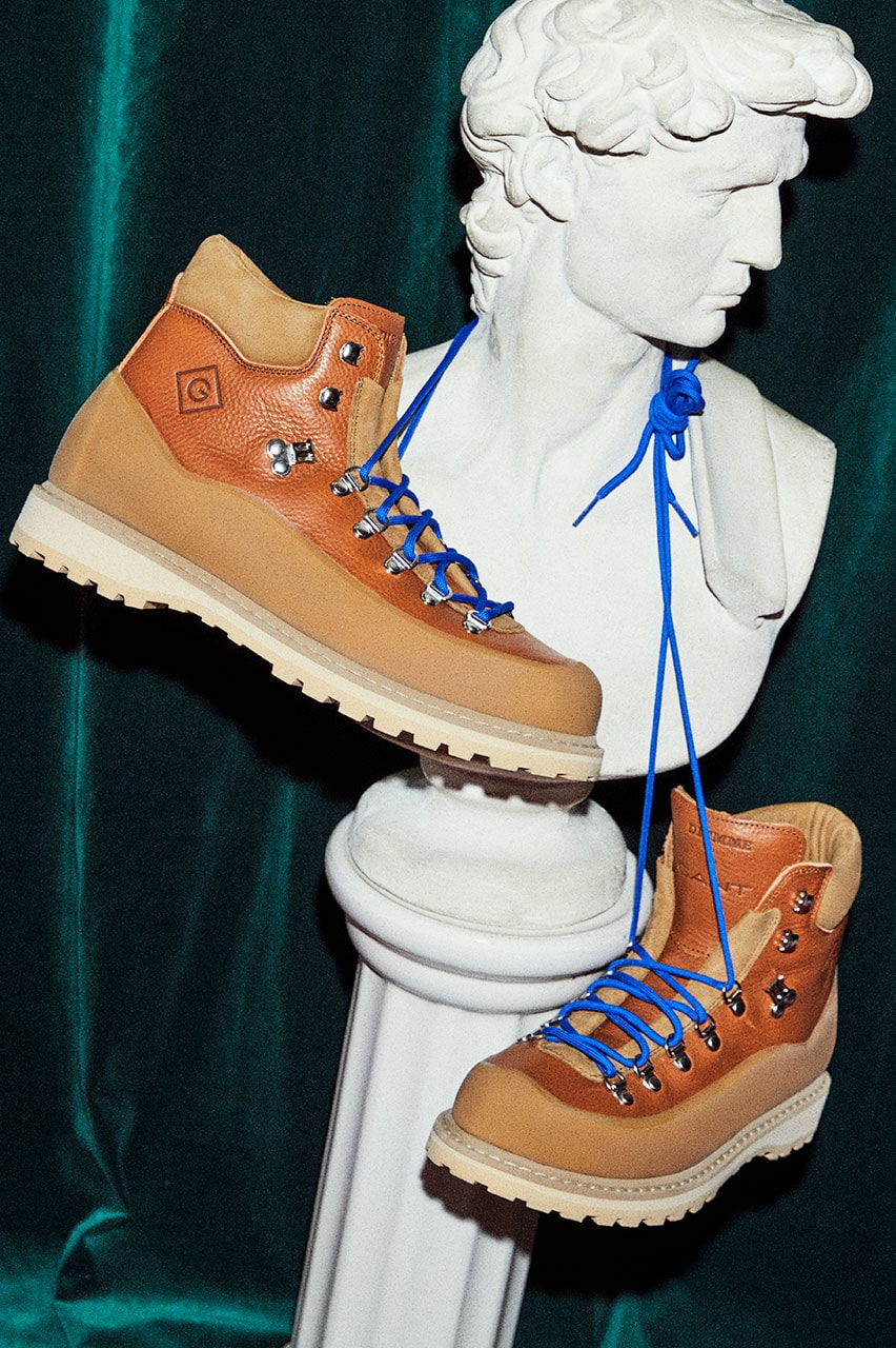 GANT Diemme Footwear Collaboration hiking boots italy roccia vet christopher bastin