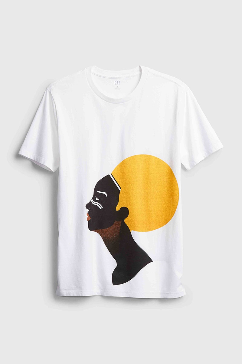 gap blm black lives matter black history month release t-shirt information