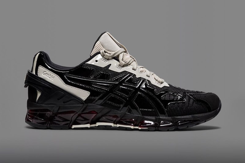 gmbh asics gel nandi 360 asymmetrical black cream tan red fw20 official release date info photos price store list buying guide 