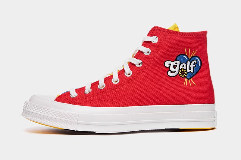 golf wang tyler the creater converse chuck 70 hi high red yellow blue navy white smiley face official release date info photos price store list buying guide