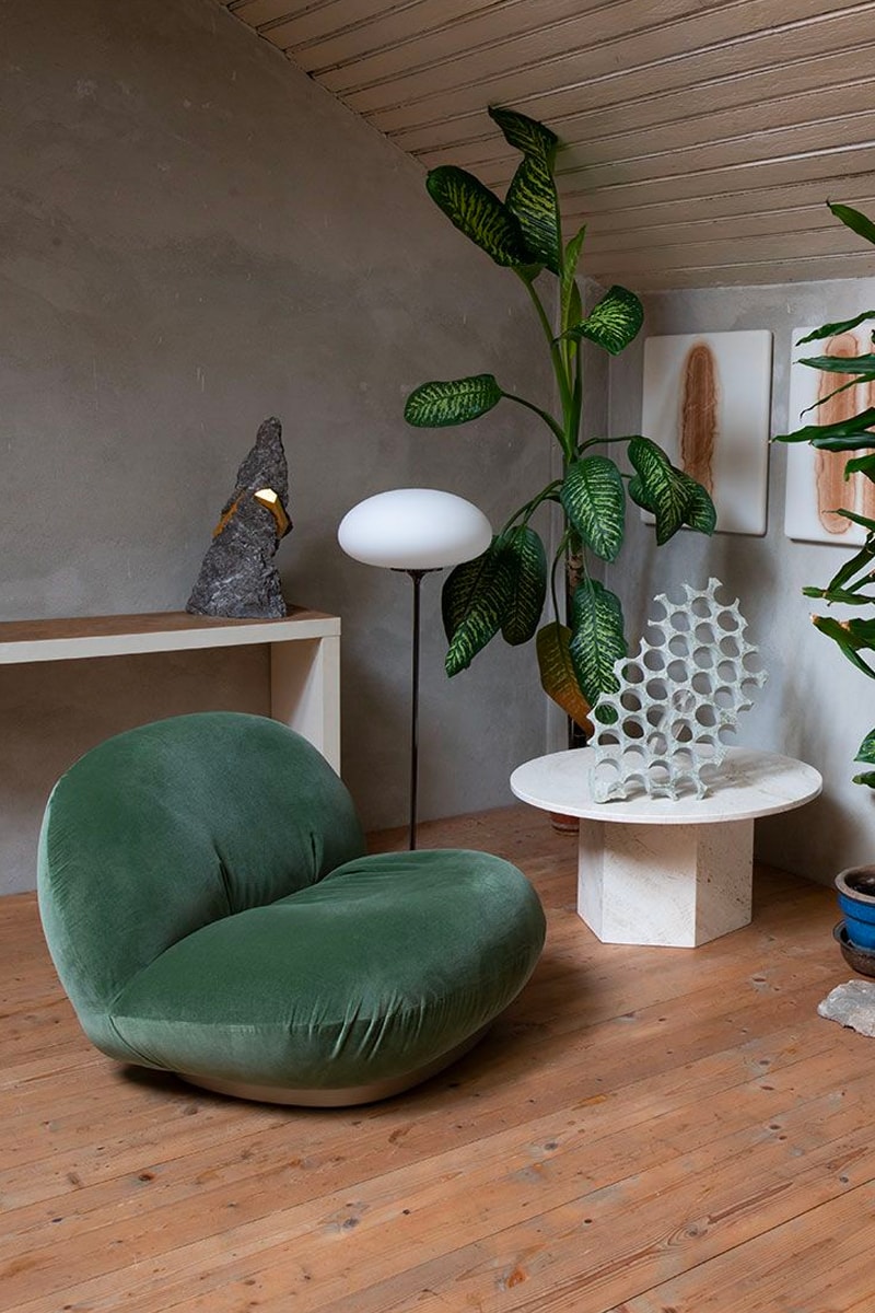 GUBI Pacha Lounge Chair 2020 Collection furniture minimalism danish 1975 signature lounge 