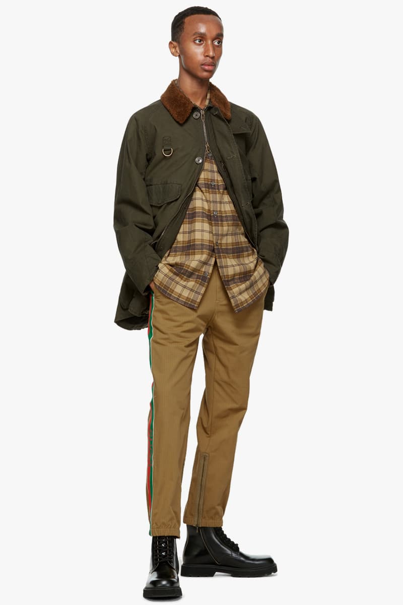 gucci shrub cotton jacket fw20 ssense release information fall winter 2020