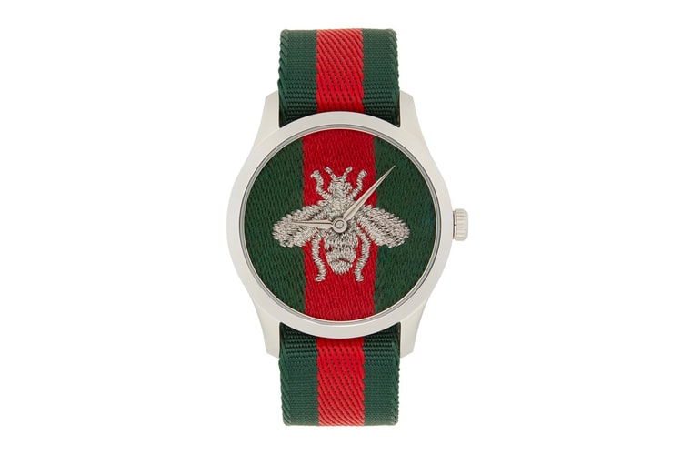 Gucci Drops a G-Timeless Web Bee Watch