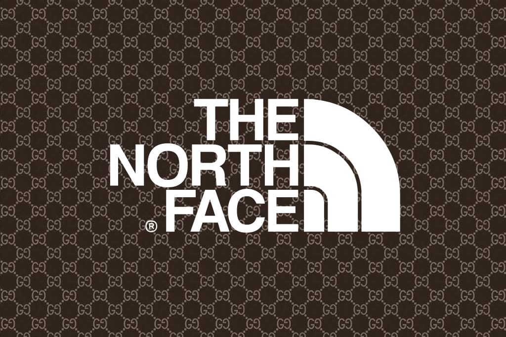 north face supreme gucci