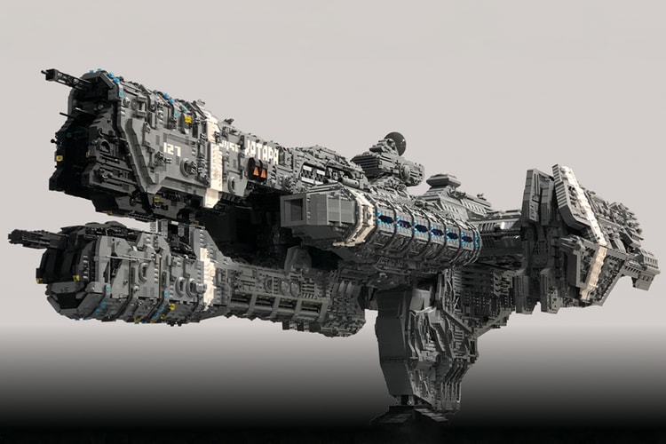 'Halo' Fan Constructs Seven-Foot Long Frigate With 25,000 LEGO Bricks