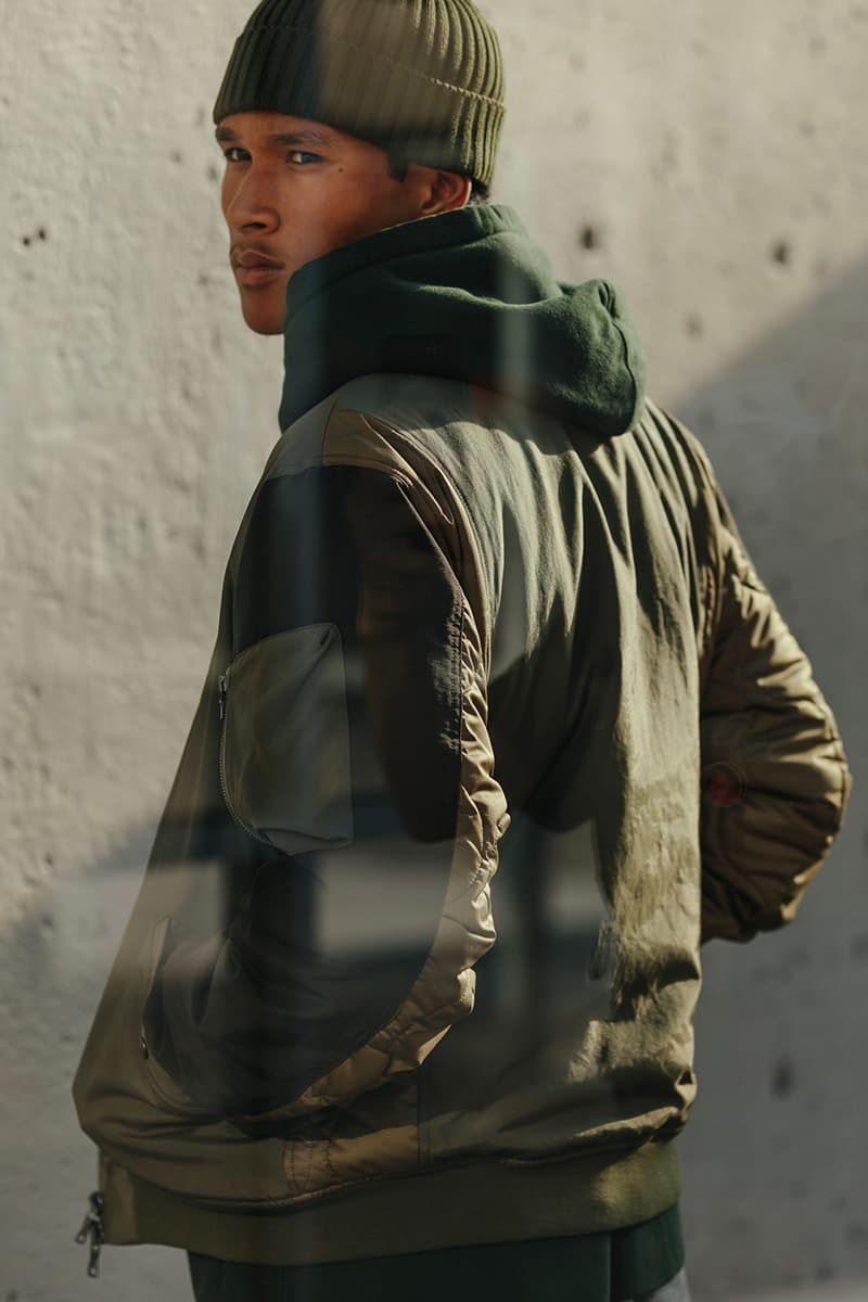 HAVEN Fall 2020 Editorial menswear streetwear winter garments jackets bomber parka shirts hoodies pants trousers