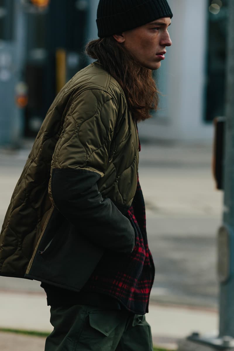 HAVEN Fall 2020 Editorial menswear streetwear winter garments jackets bomber parka shirts hoodies pants trousers