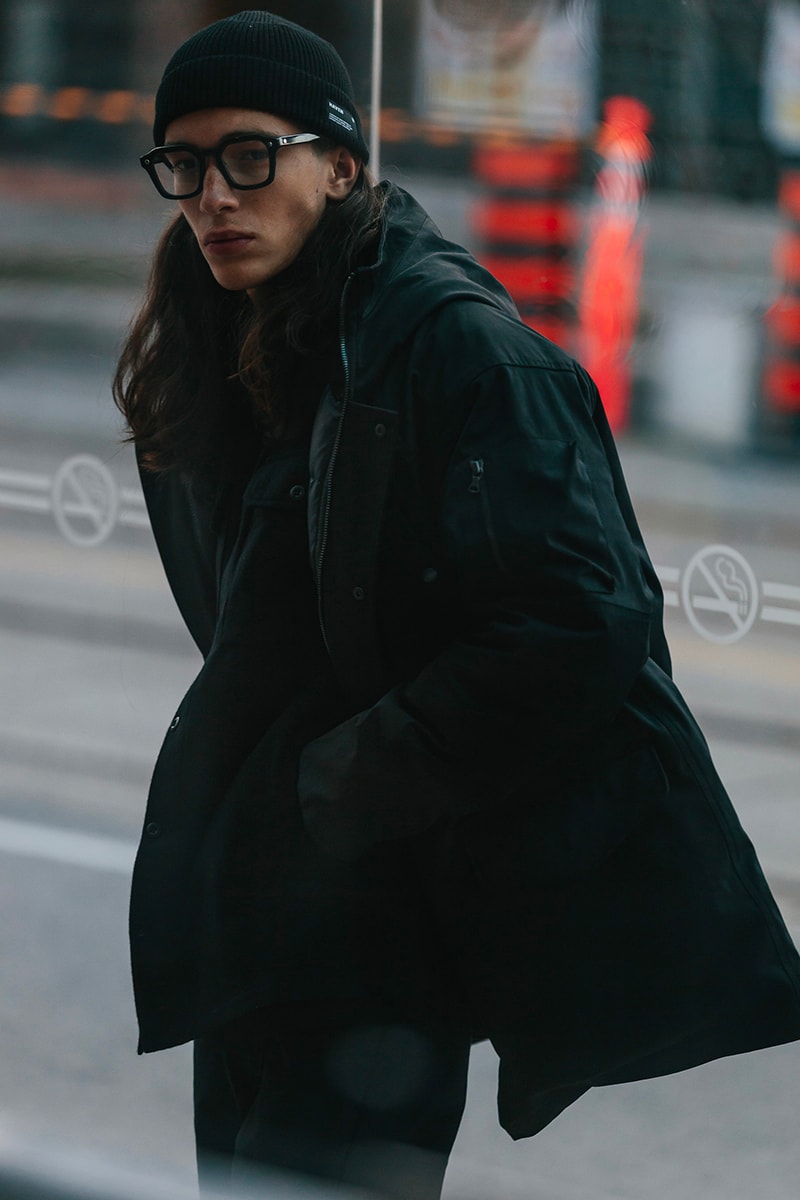 HAVEN Fall 2020 Editorial menswear streetwear winter garments jackets bomber parka shirts hoodies pants trousers