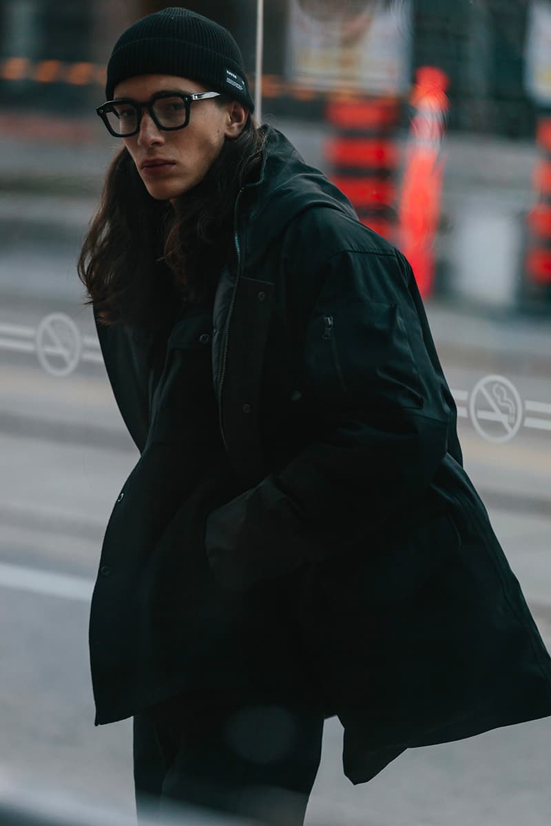 HAVEN Fall 2020 Editorial menswear streetwear winter garments jackets bomber parka shirts hoodies pants trousers