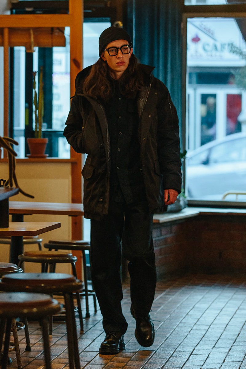 HAVEN Fall 2020 Editorial menswear streetwear winter garments jackets bomber parka shirts hoodies pants trousers