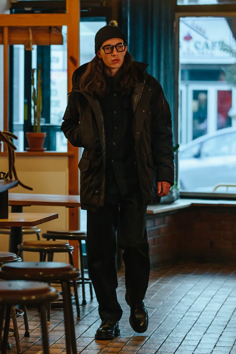 HAVEN Fall 2020 Editorial menswear streetwear winter garments jackets bomber parka shirts hoodies pants trousers