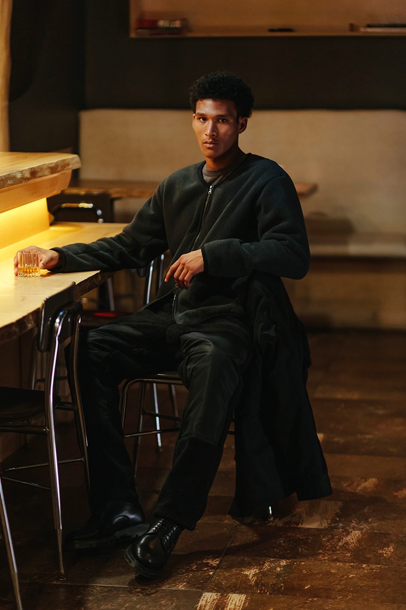 HAVEN Fall 2020 Editorial menswear streetwear winter garments jackets bomber parka shirts hoodies pants trousers