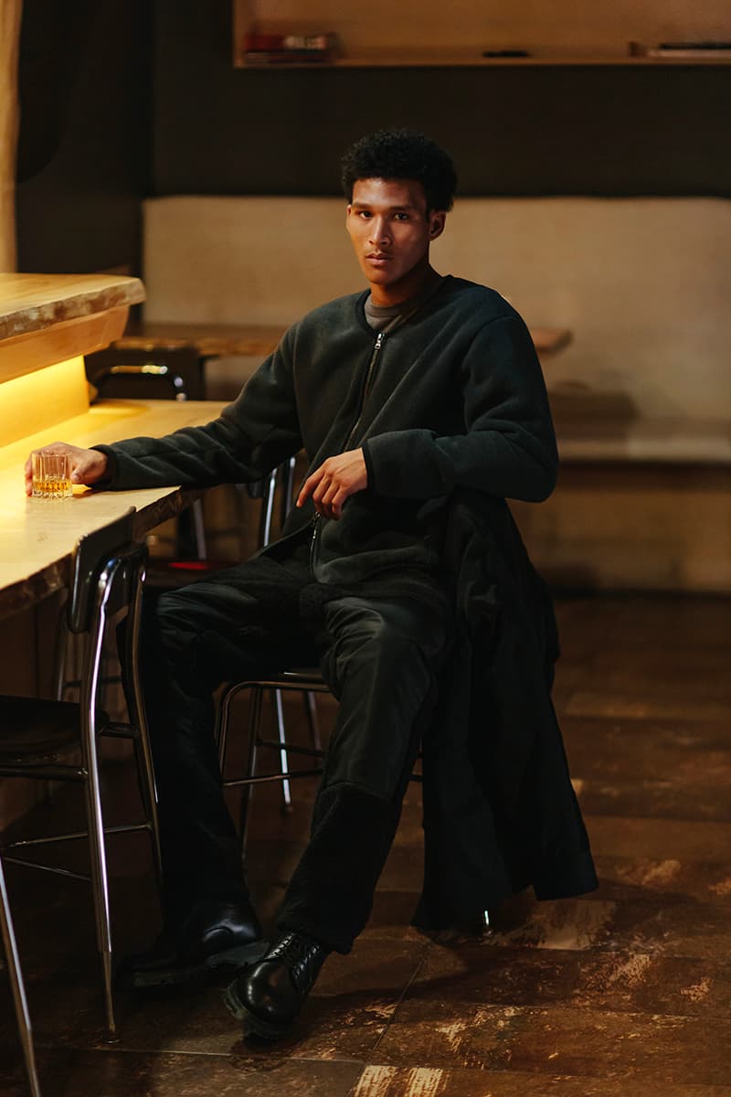 HAVEN Fall 2020 Editorial menswear streetwear winter garments jackets bomber parka shirts hoodies pants trousers