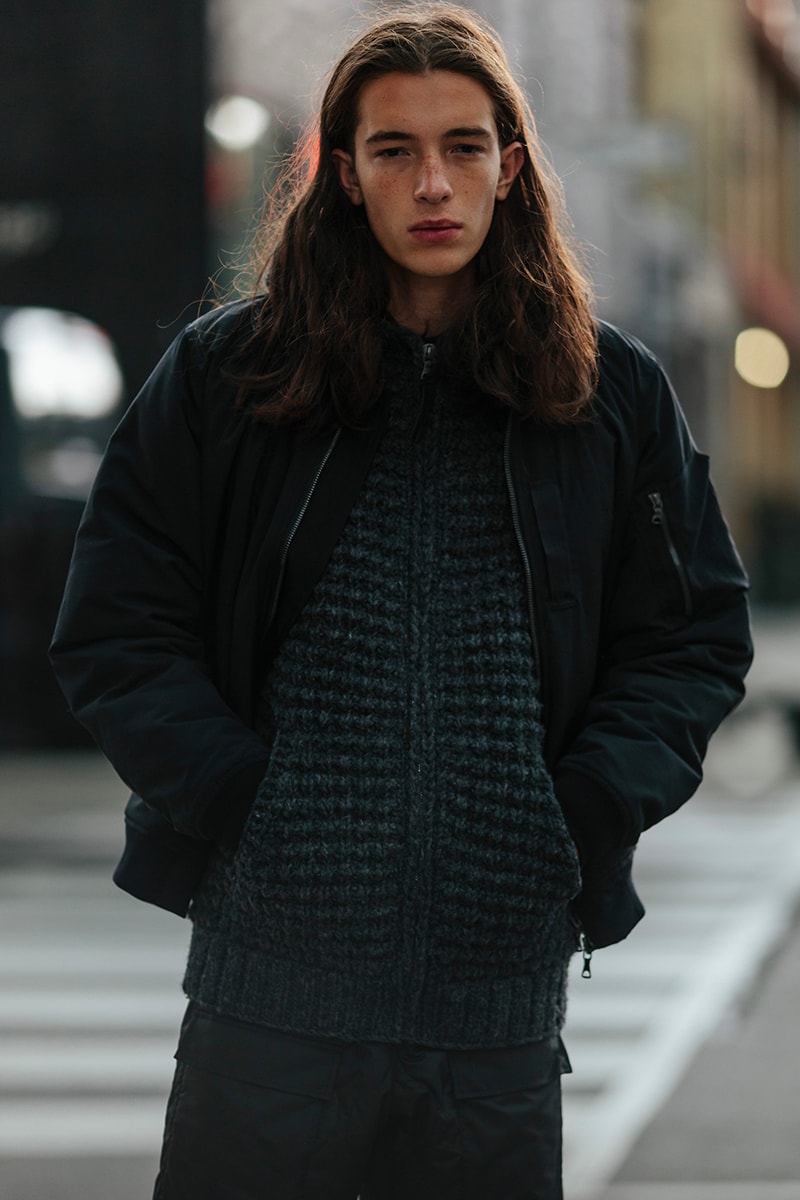 HAVEN Fall 2020 Editorial menswear streetwear winter garments jackets bomber parka shirts hoodies pants trousers