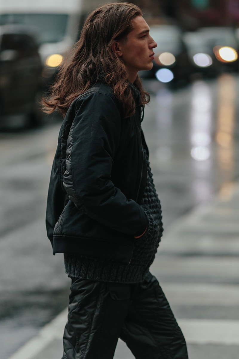 HAVEN Fall 2020 Editorial menswear streetwear winter garments jackets bomber parka shirts hoodies pants trousers