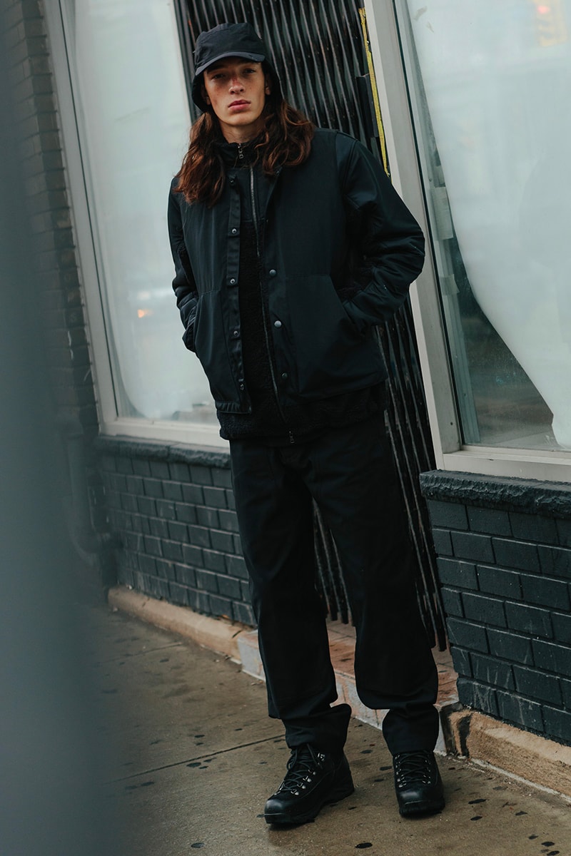 HAVEN Fall 2020 Editorial menswear streetwear winter garments jackets bomber parka shirts hoodies pants trousers