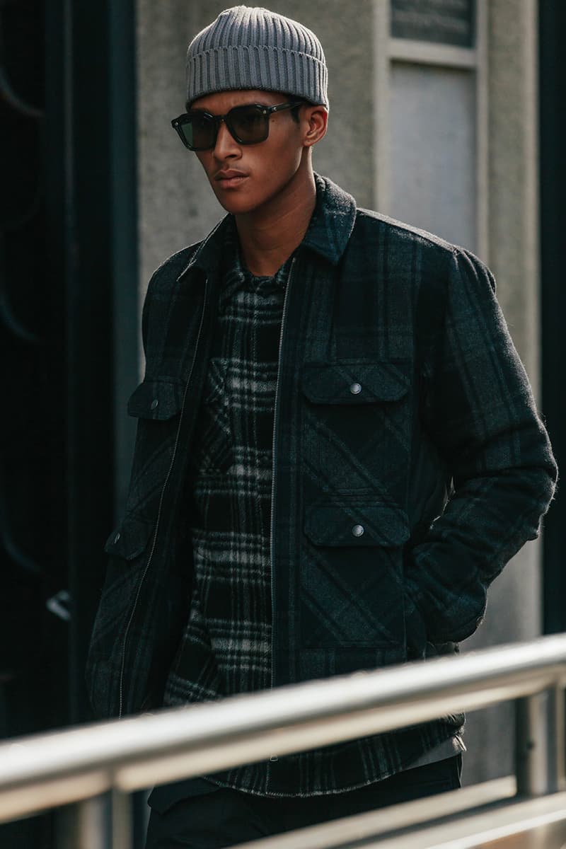 HAVEN Fall 2020 Editorial menswear streetwear winter garments jackets bomber parka shirts hoodies pants trousers