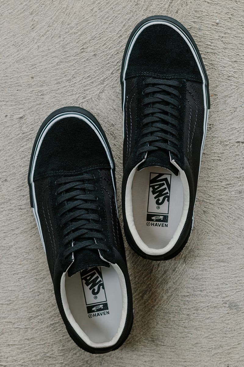 HAVEN Vans Vault Fall Winter 2020 Collection Sk8-Hi Old Skool Release Info Black tan