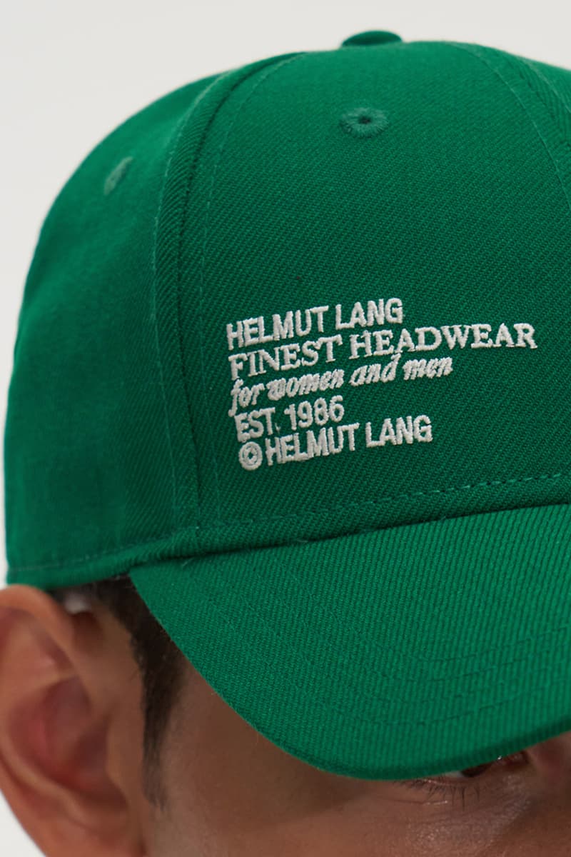 Helmut Lang New Era 9FORTY Low 59FIFTY Caps Release Info 100th anniversary