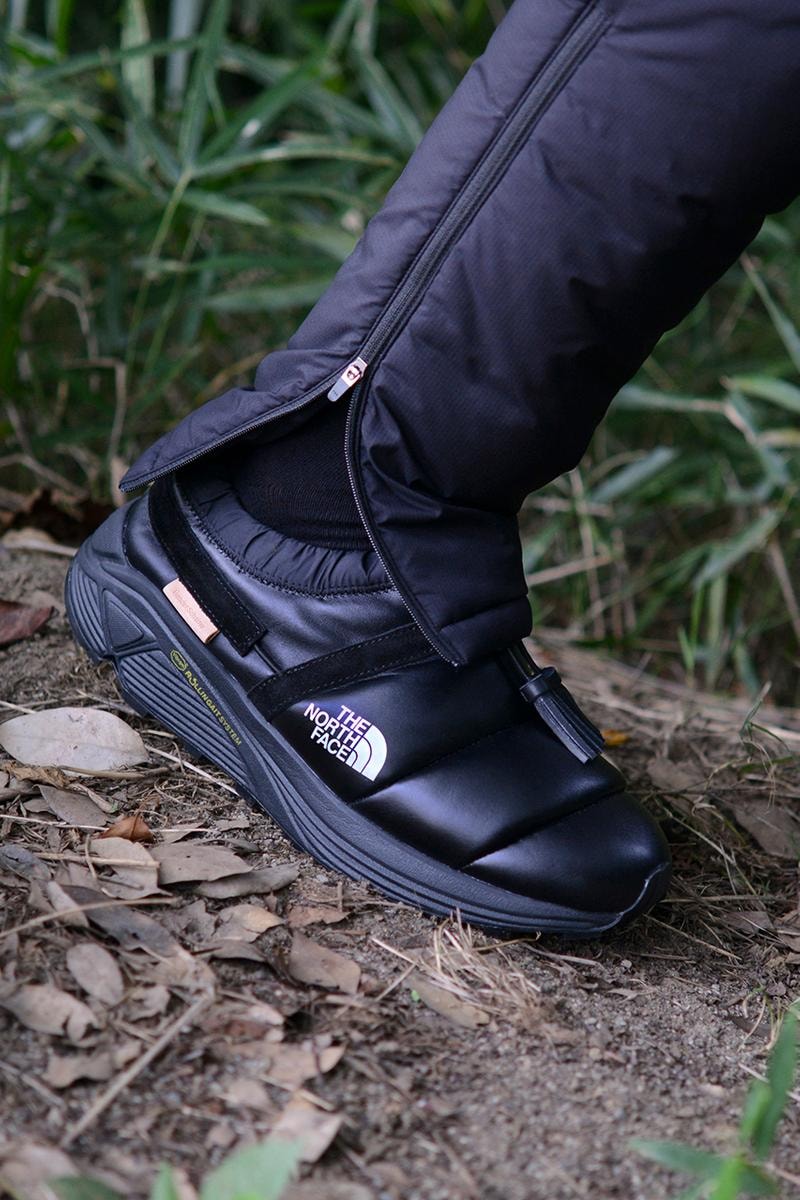 The North Face x Hender Scheme FW20 Footwear Collaboration fall winter 2020 leather nuptse release date info buy colorway price