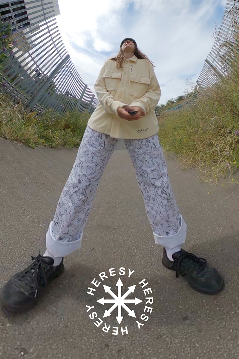 heresy fall winter 2020 folkore fw20 the occult wicca chaos and the ballad of the black dog collection lookbook release information