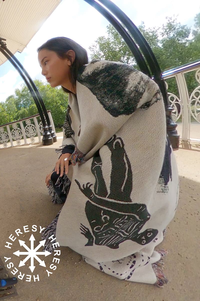 heresy fall winter 2020 folkore fw20 the occult wicca chaos and the ballad of the black dog collection lookbook release information