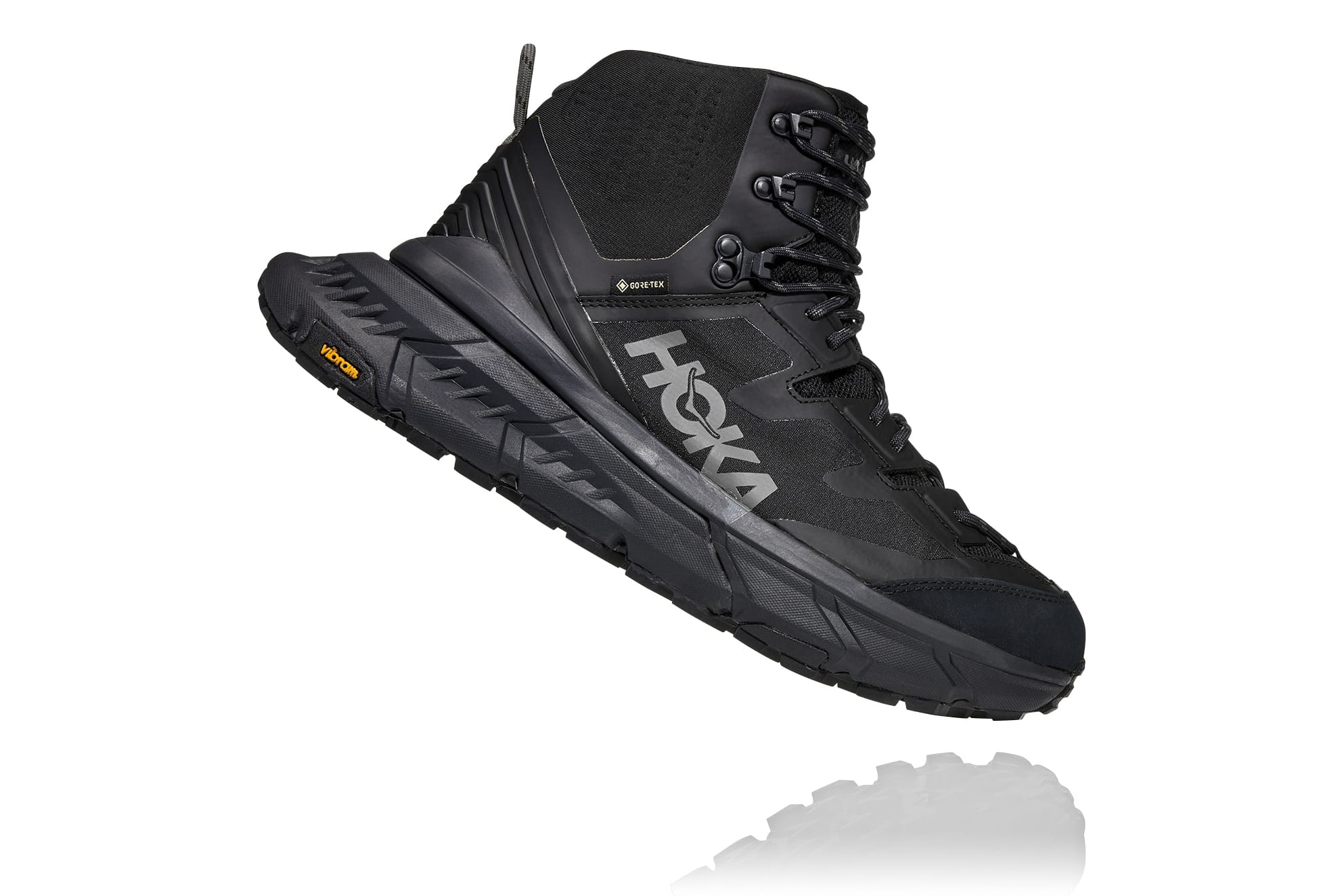 HOKA ONE ONE TenNine Hike GTX pre-order boots gore-tex Vibram Megadrip Ariaprene outdoors boots running shoes footwear 