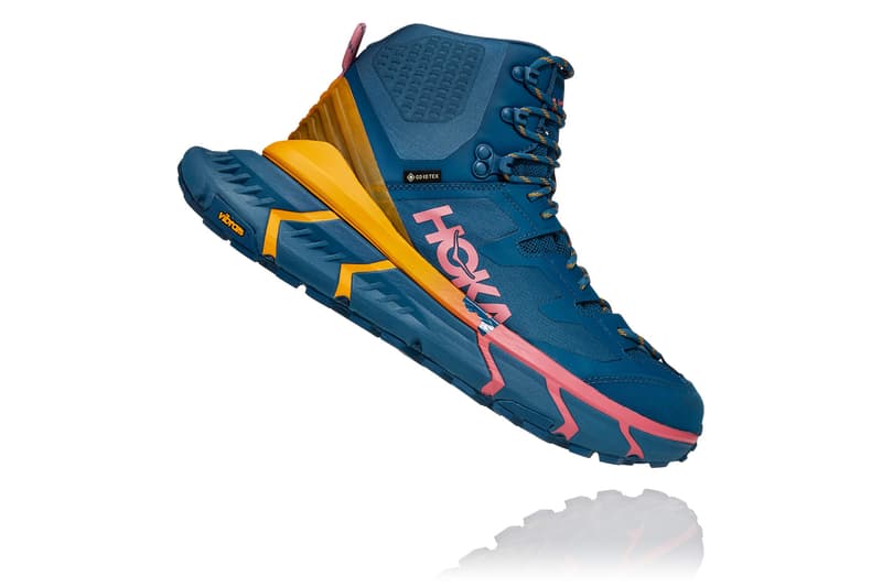 HOKA ONE ONE TenNine Hike GTX pre-order boots gore-tex Vibram Megadrip Ariaprene outdoors boots running shoes footwear