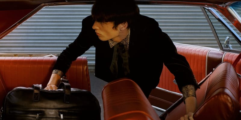 saint laurent suitcase