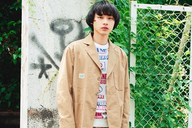 HYSTERIC GLAMOUR Crafts Khaki Suit from Sustainable Fabrics