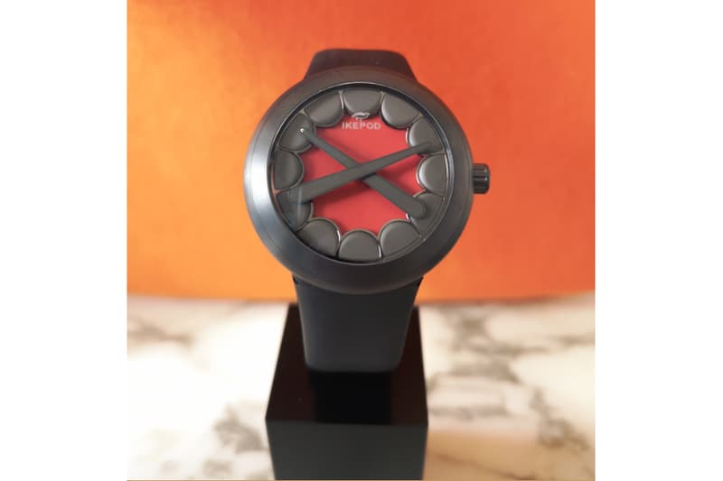 IKEPOD Finds Rare NOS KAWS Horizon Watch in Inventory Seaslug Horizon Ikepod Marc NEwson Industrial Design Kaws Jeff Koons Pop art 