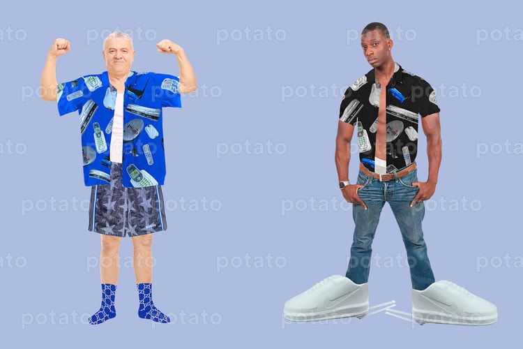 Imran Potato Exits Summer With More Faux YEEZY Slides and "Gucci" Monograms