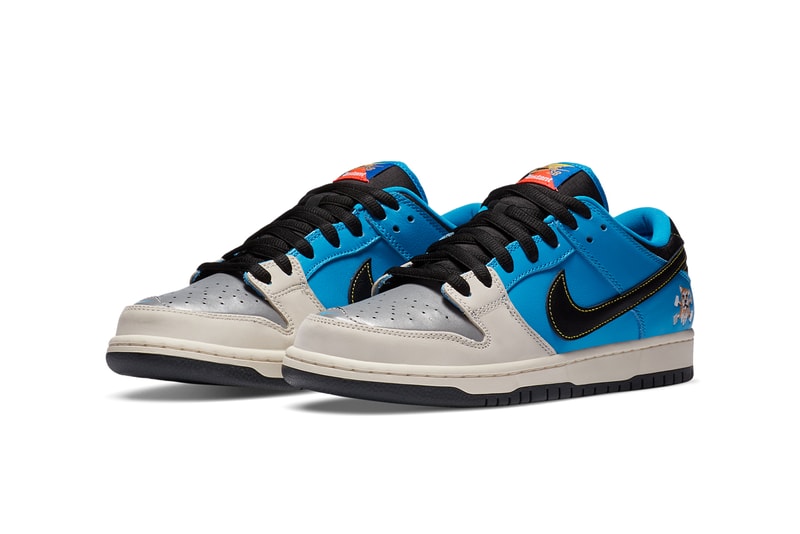 instant skateboards nike sb dunk low silver tan blue black dog wolf cz5128 400 official release date info photos price store list buying guide