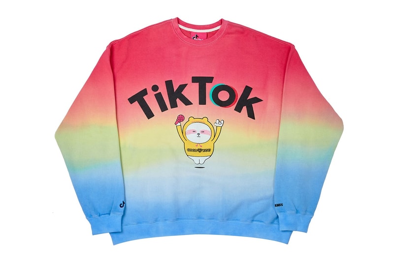 TikTok x IRENEISGOOD Tie-Dye "Friends" Collection Lia Kim Irene Kim #GOODFRIENDCHALLENGE Slo the Friendly Bear 