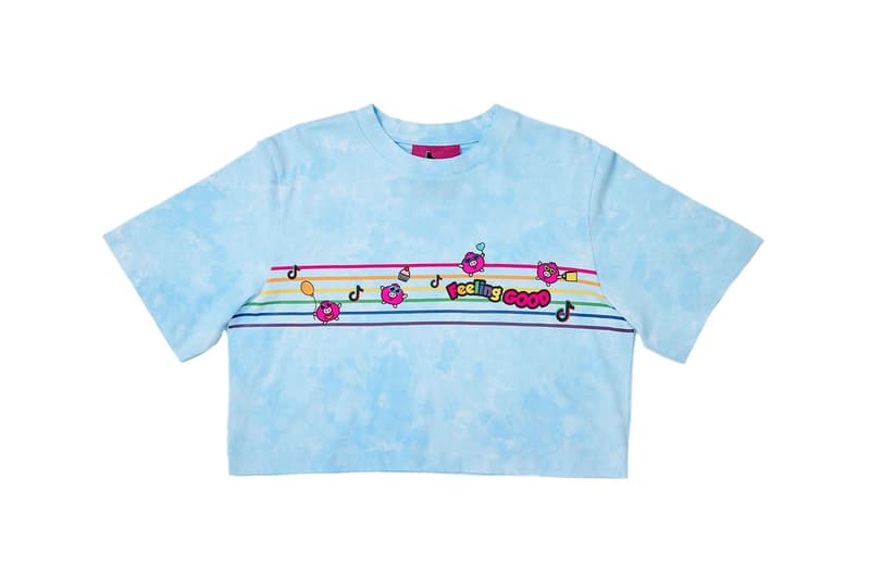 TikTok x IRENEISGOOD Tie-Dye "Friends" Collection Lia Kim Irene Kim #GOODFRIENDCHALLENGE Slo the Friendly Bear