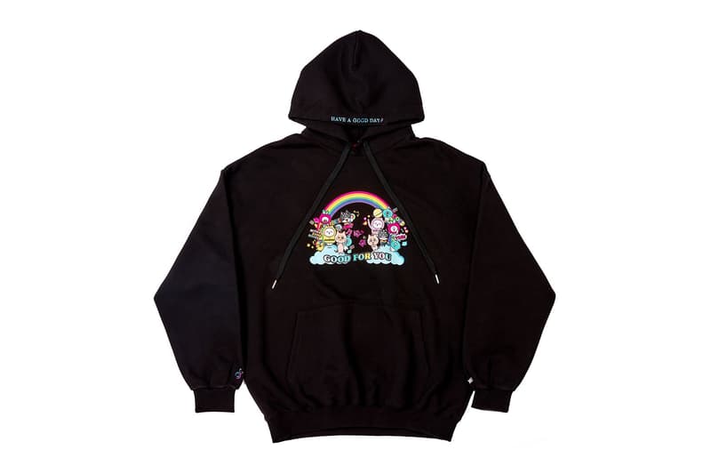 TikTok x IRENEISGOOD Tie-Dye "Friends" Collection Lia Kim Irene Kim #GOODFRIENDCHALLENGE Slo the Friendly Bear