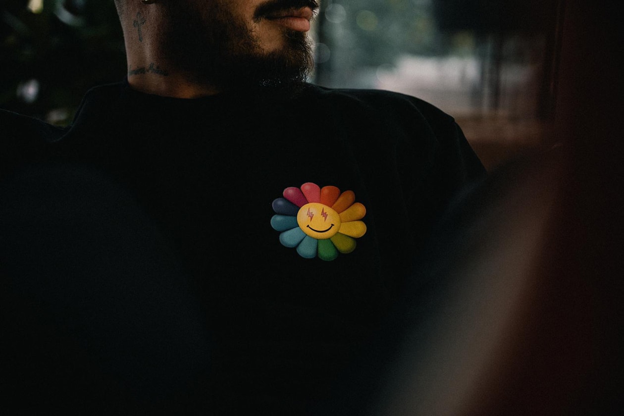 J Balvin x Takashi Murakami 'Colores' Merch Final Drop collection azul rosa negro verde capsule release date info buy hoodies tee shirts