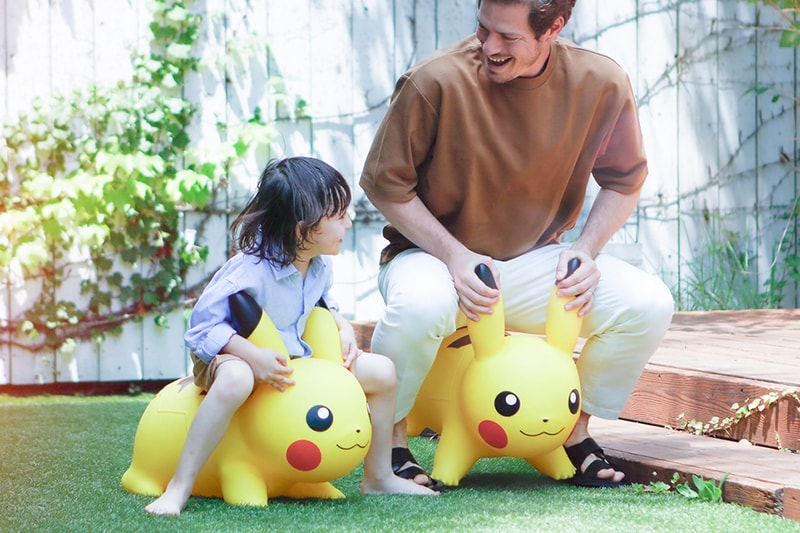 Jam Corp Inflatable Pikachu POKEMON AIR Release joy around me game freak pokemon Japan pikachu Pokémon home 