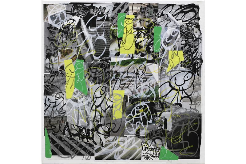 James Jarvis "Transcendental Idealism" NANZUKA 2G exhibition two-dimensional works collages sculptures cartoon characters