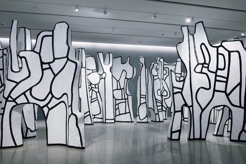 jean dubuffet le cirque installation pace gallery new york artwork