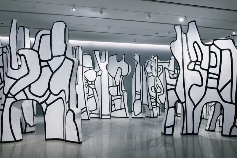 jean dubuffet le cirque installation pace gallery new york artwork