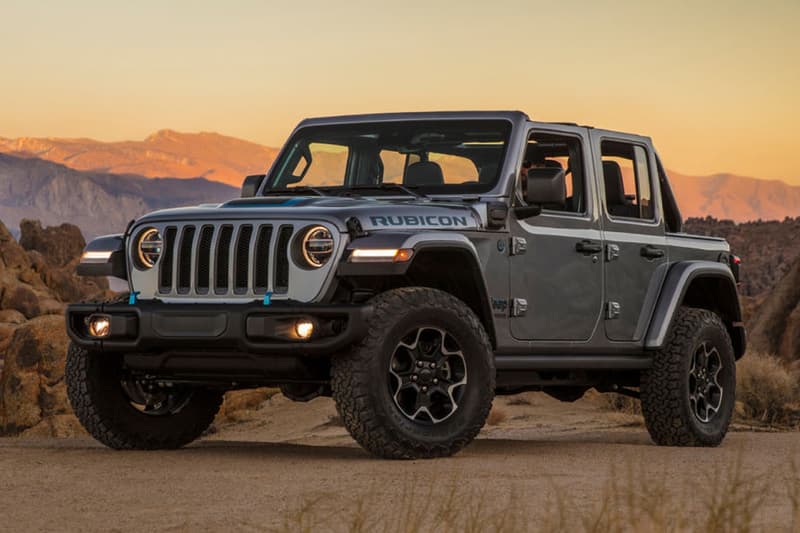 jeep hybrid electric powertrain motors engine wrangler rubicon off road 4xe 