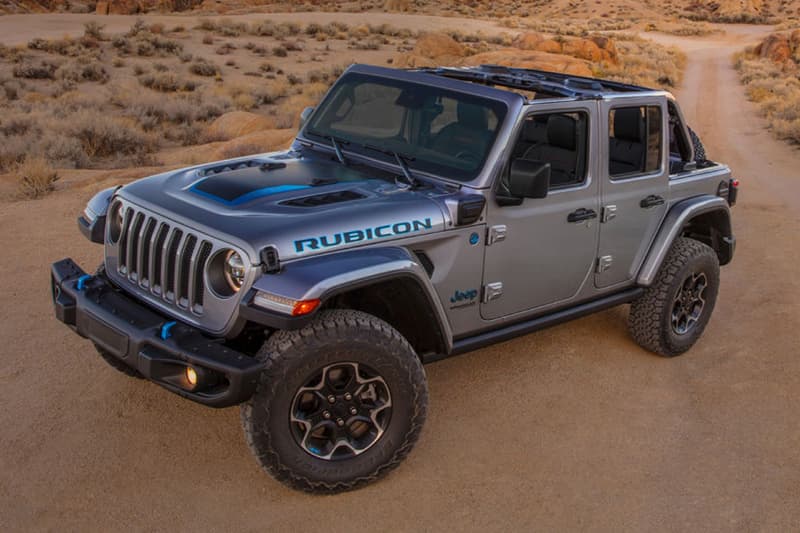 jeep hybrid electric powertrain motors engine wrangler rubicon off road 4xe 