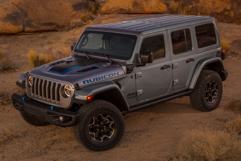 jeep hybrid electric powertrain motors engine wrangler rubicon off road 4xe 