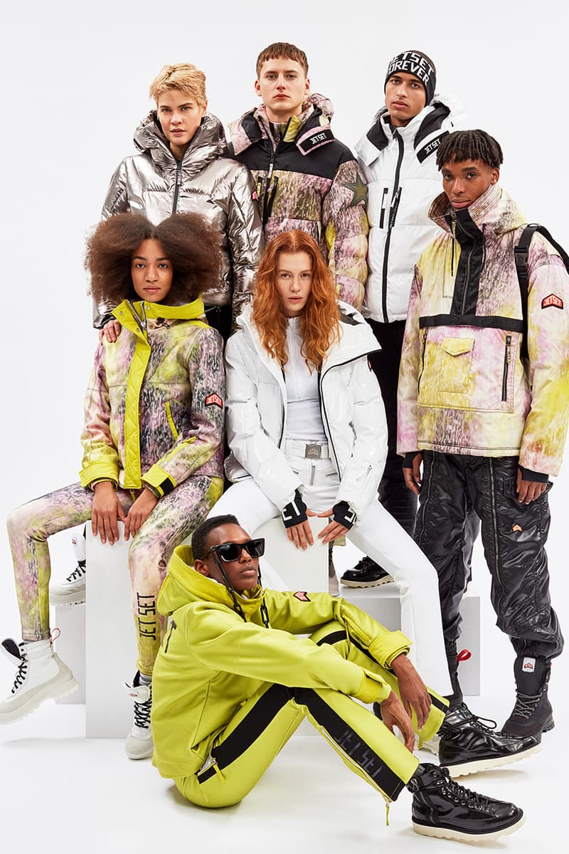 jet set Swiss company clothing look book fall winter 2020 Michael Michalsky release skiwear high-end
