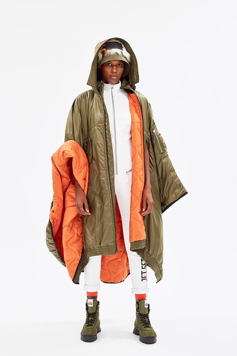 jet set Swiss company clothing look book fall winter 2020 Michael Michalsky release skiwear high-end