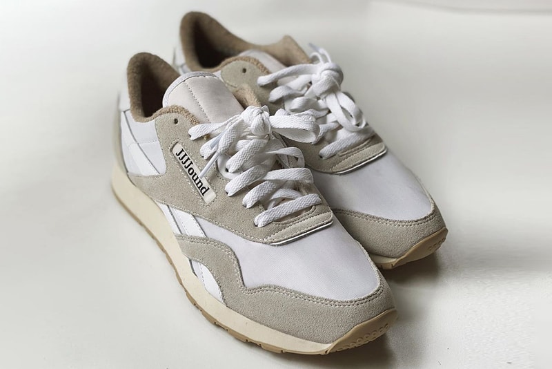 jjjound reebock classic nylon release details sneakers footwear shoes